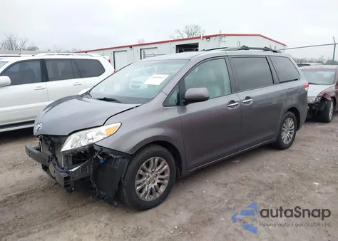 2014 Toyota Sienna Xle V6 8 Passenger from USA, damaged, VIN 5TDYK3DC2ES514715